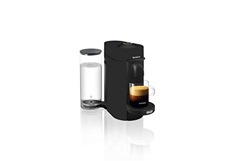 De'Longhi Nespresso VertuoPlus Coffee and Espresso Machine by De'Longhi, 38 ounces, Matte Black