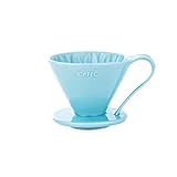 Sanyo Sangyo CAFEC CFD-4BL Flower Dripper, Cup4, Blue