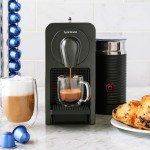 Nespresso D75-US-SI-NE Prodigio With Milk Espresso Maker, Silver