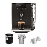 Jura ENA 4 Metropolitan Black Espresso Machine Bundle 3-Phase Cleaning Tablets Clearyl Smart+ Filter...