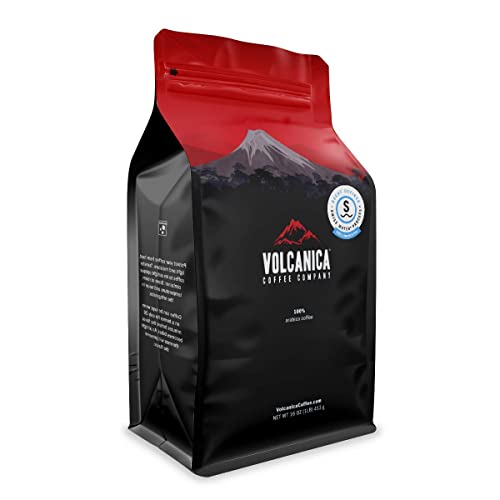 Espresso Decaf Coffee, Whole Bean, Dark Roast, Swiss Water Processed, Fresh Roasted, 16-ounce