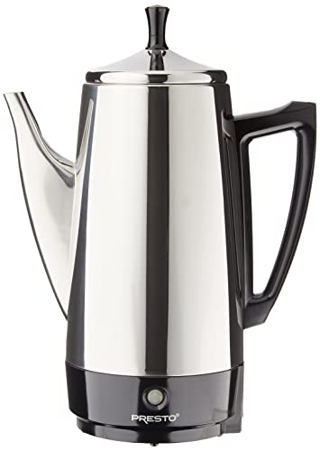 Presto 12-Cup Stainless Steel Coffee Percolator