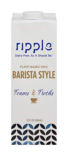 Ripple Barista Style Vegan Milk | Foams & Froths Just Like Dairy, Perfect For Coffee, Tea, Lattes &...