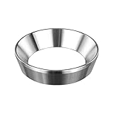 58mm Espresso Dosing Funnel, MATOW Stainless Steel Coffee Dosing Ring Compatible with 58mm...