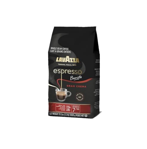 Lavazza Espresso Barista Gran Crema Whole Bean Coffee Blend, Medium Espresso Roast, Oz Bag...