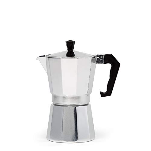 Primula Classic Stovetop Espresso and Coffee Maker, Moka Pot for Italian and Cuban Café Brewing,...