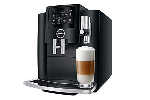 Jura S8 Automatic Coffee and Espresso Machine (Piano Black)