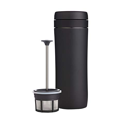 ESPRO P1 French Press Coffee Maker for Travel - Double Walled Stainless Steel Vacuum Insulated...