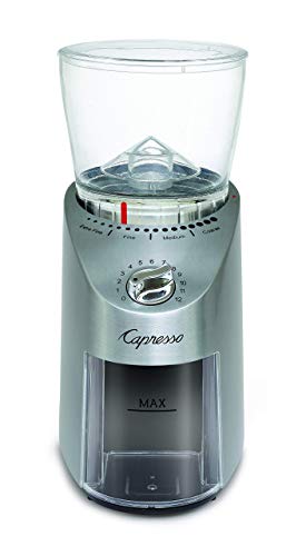 Capresso Infinity Plus Stainless Steel Conical Burr Grinder