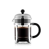 Bodum Chambord French Press Coffee Maker, 17 Ounce, .5 Liter, Chrome