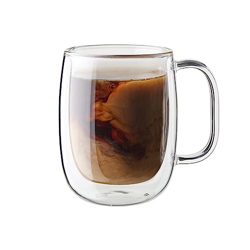 ZWILLING J.A. Henckels Coffee Mug 2 Piece, Clear