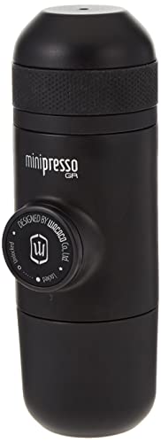 WACACO Minipresso GR, Portable Espresso Machine, Compatible Ground Coffee, Hand Coffee Make, Travel...