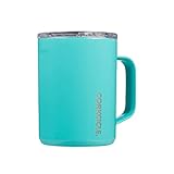 Corkcicle Coffee Mug, Insulated Travel Coffee Cup with Lid, Stainless Steel, Spill Proof for Coffee,...