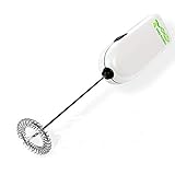 MatchaDNA Milk Frother - Handheld Battery Operated Electric Foam Maker For Bulletproof Coffee,...