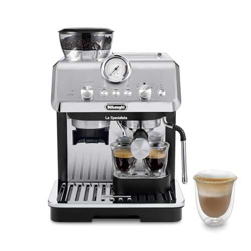 De'Longhi La Specialista Espresso Machine with Grinder, Milk Frother, 1450W, Barista Kit - Bean to...