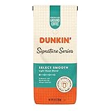 Dunkin' Donuts Dunkin' Donuts Signature Series Select Smooth Light Roast Blend Ground Coffee, Light...