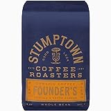 Stumptown Coffee Roasters, Medium Roast Organic Whole Bean Coffee - Founder's Blend 12 Ounce Bag...