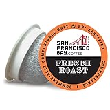 San Francisco Bay Compostable Coffee Pods - French Roast (36 Ct) K Cup Compatible including Keurig...