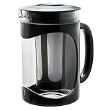 Primula Burke Deluxe Cold Brew Iced Coffee Maker, Comfort Grip Handle, Durable Glass Carafe,...