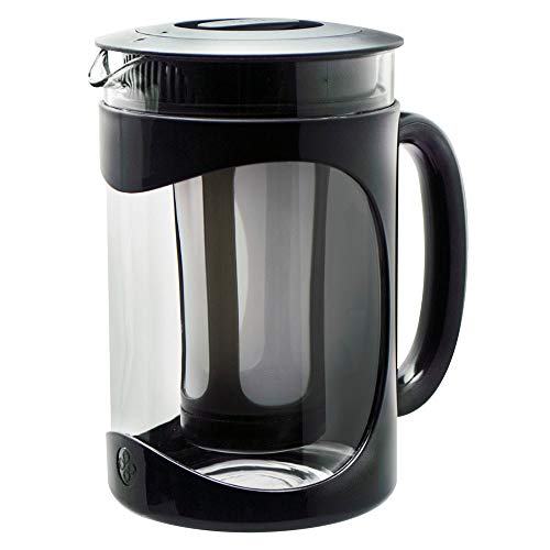 Primula Burke Deluxe Cold Brew Iced Coffee Maker, Comfort Grip Handle, Durable Glass Carafe,...