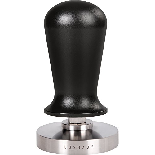 LUXHAUS Espresso Tamper - 49mm Calibrated Coffee Tamper for Espresso Machine with Spring Loaded 100%...