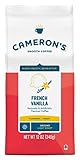 Cameron's Coffee Roasted Ground Coffee Bag, Flavored, French Vanilla, 12 Ounce (Packaging may vary)