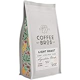 Coffee Bros, Light Roast — Whole Bean — 100% Arabica — 1 Bag (12oz) — Ethiopia & Colombia...