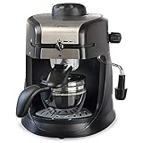 Capresso 303.01 4-Cup Espresso and Cappuccino Machine Black 13.25' x 7.5' x 9.75'