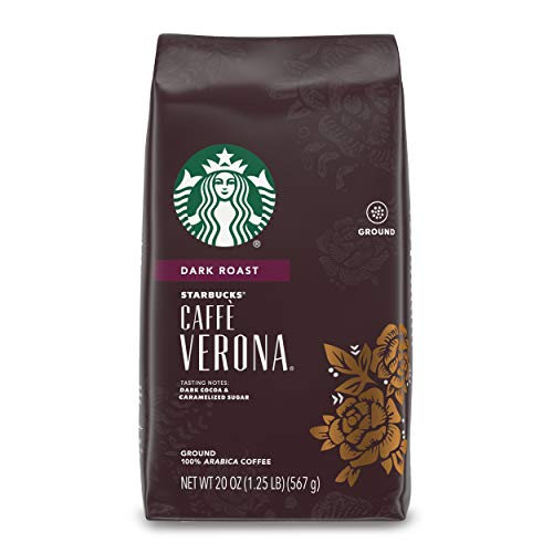 Starbucks Dark Roast Ground Coffee — Caffè Verona — 100% Arabica — 1 bag (20 oz.)