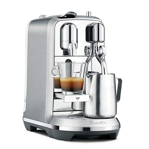 Breville Nespresso Nespresso Creatista Plus Coffee Espresso Machine, Brushed Stainless Steel...