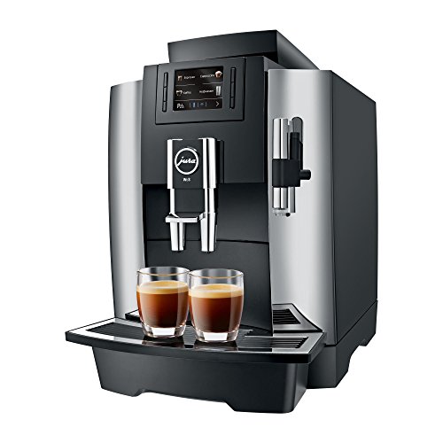 Jura 15145 Automatic Coffee Machine WE8, Chrome, 101 oz