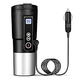 Smart Mug Car Bottle Warmer Heated Travel Mug Temperature Control Coffee Cup EAST MOUNT Electric...