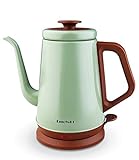 DmofwHi Gooseneck Electric Kettle(1.0L), 100% Stainless Steel BPA Free Classic Pour Over Coffee...