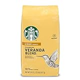 Starbucks Blonde Roast Ground Coffee - Veranda Blend - 100% Arabica - 1 Bag (20 Oz.)
