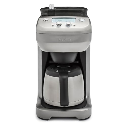 Breville Grind Control Coffee Maker, 60 ounces, Brushed Stainless Steel, BDC650BSS,Silver