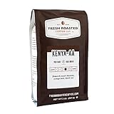 Fresh Roasted Coffee, Kenya AA, 2 lb (32 oz), Med-Dark Roast, Kosher, Whole Bean