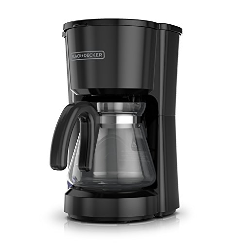 BLACK+DECKER CM0755S 4-in-1 5-Cup Coffee Station Coffeemaker, Black