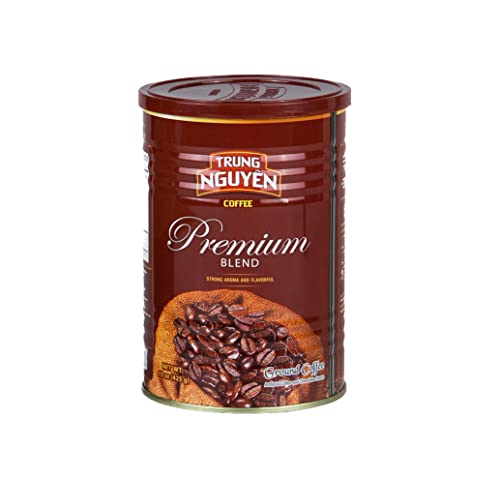 Trung Nguyen — Premium Blend — Roasted Ground Coffee Blend — Strong and Bold — Arabica &...