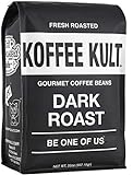 Koffee Kult Dark Roast Whole Bean Coffee - Small Batch Gourmet Aromatic Artisan Blend 100% Arabica...