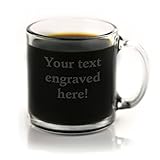 Personalized Coffee Mug Engraved with Your Custom Text