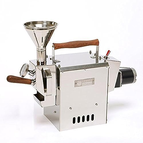 KALDI WIDE size (300g) Home Coffee Roaster Motorize Type Full Package Including Thermometer, Hopper,...