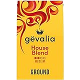 Gevalia House Blend Medium Roast 100% Arabica Ground Coffee, for a Keto and Low Carb Lifestyle (20...