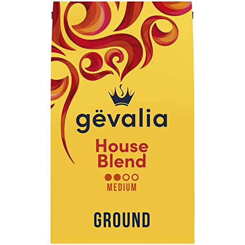 Gevalia House Blend Medium Roast 100% Arabica Ground Coffee, for a Keto and Low Carb Lifestyle (20...