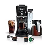 Ninja CFP201 DualBrew System 12-Cup Coffee Maker, Single-Serve for Grounds & K-Cup Pod Compatible, 3...