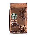 Starbucks Medium Roast Ground Coffee - Pike Place Roast - 100% Arabica - 1 Bag (20 Oz.)