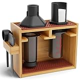 HEXNUB – Bamboo Organizer for AeroPress, Coffee Caddy Station Holds AeroPress Coffee Maker,...