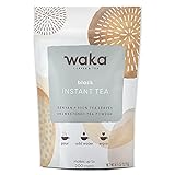 Waka Premium Instant Tea — Unsweetened Concentrated Black Tea Powder— Kenyan — 100% Tea Leaves...