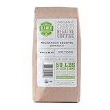 Tiny Footprint Coffee - Fair Trade Organic Nicaragua Segovia Dark Roast |Whole Bean Coffee | USDA...