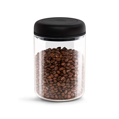 Fellow Atmos Vacuum Coffee Canister & Food Storage Container - 1.2 Liter Canister holds up to 16 oz...