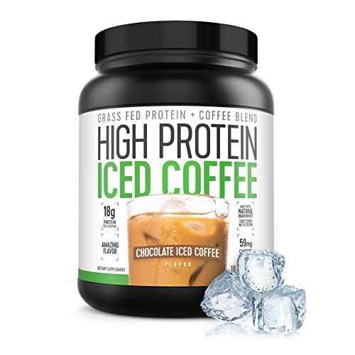 High Protein Coffee, Keto Friendly, 18g of Protein, 2g Carbs, Natural Ingredients (18 Servings,...